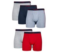 Hanes Men's Cool Dri Tagless With Comfort Flex Waistband, Multipackcool Dri ???????,??????,???cool Boxer Briefs, 5-pack Assorted, L UK