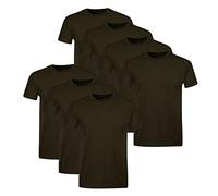 Hanes Men's Packs, Stay-Tucked Soft Cotton, Best Undershirts, White Asstd Multipacks T-Shirt, Black-7 Pack, XL (Pack of 7)
