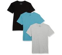 Hanes Men's Crew T-Shirts, Moisture-Wicking Stretch Cotton Tee, 3-Pack