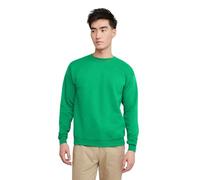 Hanes Men's EcoSmart Fleece, Cotton Blend, Crew Neck, Sweatshirt (1 or 2 Pieces), Kelly Green-1 Pack, XXXXL