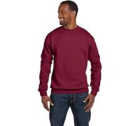 Hanes Men's EcoSmart Fleece, Pullover Crewneck Sweatshirt, 1 or 2 Pack, Cardinal - 1 Pack, M