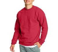 Hanes Unisex-Adult mensOP160Ecosmart Fleece Sweatshirt Long Sleeve Sweatshirt - red - Medium