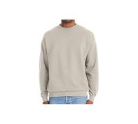 Hanes Men's EcoSmart Fleece Sweatshirt, Cotton-Blend Pullover, Crewneck Sweatshirt for Men (1 or 2 pack), Sand - 1 Pack, L