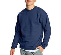 Hanes Men's EcoSmart Fleece Sweatshirt, Navy, 3X-Large (Pack of 2)