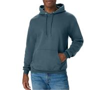 Hanes Men's EcoSmart Hoodie Midweight Fleece Pullover Hooded Sweatshirt, Metallic Teal, XXXL