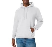 Hanes Men's EcoSmart Hoodie, Midweight Fleece, Pullover Hooded Sweatshirt, White, XXL