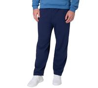 Hanes Mens EcoSmart Open Leg Fleece Pant with Pockets Pants - Blue -