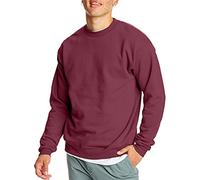 Hanes Men's Ecosmart Sweatshirt, Maroon, L UK