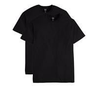 Hanes Men's fashion t shirts, Black, M UK