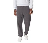 Hanes Men's Fleece Sweatpants, EcoSmart Athletic Lounge Pants, 32", 1 Or 2 Pack, Charcoal Heather-1 Pack, Small