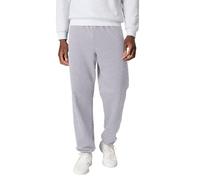 Hanes Men's Fleece Sweatpants, EcoSmart Athletic Lounge Pants, 32" (1 Or 2 Pack), Light Steel-1 Pack, Small