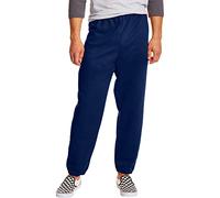 Hanes Men's EcoSmart Non-Pocket Sweatpant, Navy, Large