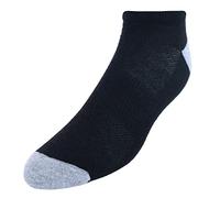Hanes Men's FreshIQ X-Temp Low Cut Socks (12 pack), Black