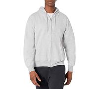 Hanes Men's Full Zip Ultimate Heavyweight Fleece Hoodie, Light Steel, X-Large
