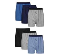 Hanes Men's Hanes Men's Knit Boxers, 6 Pack Boxer Shorts, Assorted - Pack, M UK