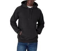 Hanes unisex-adult mensOF170Ultimate Cotton Pullover Hood Long Sleeve Hooded Sweatshirt - Black - S