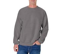 Hanes Men's, Heavyweight Fleece Sweatshirt, Crewneck Pullover, Oxford Grey, M