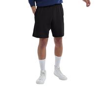 Hanes Men's Jersey Short with Pockets, Black, Large