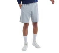 Hanes Men's Jersey Short with Pockets, Light Steel, Large