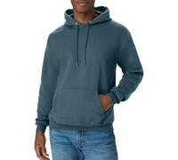 Hanes Mens Men's EcoSmart Hoodie, Midweight Fleece Sweatshirt, Pullover Hooded Sweatshirt for Men, Metallic Teal, XXL