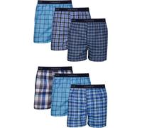 Hanes Men's Men's Woven Boxers, 6 Pack Boxer Shorts (pack of 6)