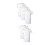 Hanes Men's Moisture-Wicking Crewneck Performance Undershirt, 5-Pack, White, Large (Pack of 5)