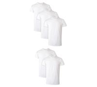 Hanes Men's Moisture-Wicking Crewneck Performance Undershirt, 5-Pack, White, XL (Pack of 5)