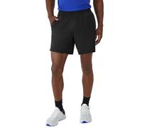 Hanes Men's Moves Performance, Athletic Moisture-Wicking Shorts with Pockets, 6, Black, Medium