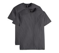 Hanes Men's Nano Premium Cotton T-Shirt (Pack of 2), Smoke Grey, Medium