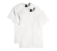 Hanes Men's Nano Premium Cotton T-Shirt (Pack of 2), White, 3X-Large