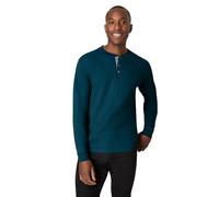 Hanes Men's O5719 henley shirts, Petro Teal, L UK