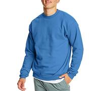 Hanes Men's op160ecosmart Sweatshirt, Denim Blue, L UK