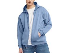 Hanes Men's Opaque Hoodie, Light Blue, XXL