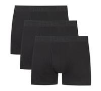 Hanes Men's Originals Boxer Briefs, Supersoft Bamboo from Viscose Underwear, 3-Pack, Trunk-Black-3 Pack, S (Pack of 3)