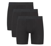 Hanes Men's Originals Boxer Briefs & Trunks, Supersoft Bamboo from Viscose Underwear, 3-Pack, Regular Leg-Black-3 Pack, S (Pack of 3)