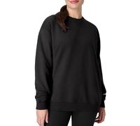 Hanes Men's Originals Fleece, Garment Dyed Pullover, Crewneck Sweatshirts, Black, Medium