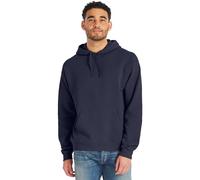 Hanes Men's Originals Hoodie, Garment Dyed Hooded Sweatshirt, Unisex Fleece Pullover, Anchor Slate, S