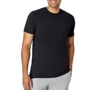 Hanes Men's Originals Lightweight, Crewneck T-Shirts, Tri-Blend Tee, Tall Sizes, Black, Medium