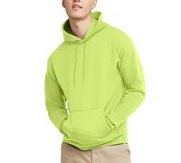 Hanes Men's P170 Hoody, Safety Green, M UK
