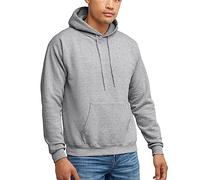 Hanes Men's Pullover EcoSmart Hooded Sweatshirt Hoody, Light Steel, 4XL