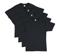 Hanes Men's ComfortSoft T-Shirt (Pack of 4),Black,4XL