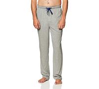 Hanes Men's Solid Knit Sleep Pant with Pockets and Drawstring, Grey, Medium