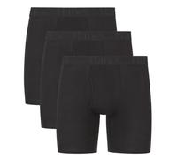 Hanes Men's Supersoft Underwear, Viscose from Bamboo, Trunks and Boxer Briefs, Black, L (Pack of 3)
