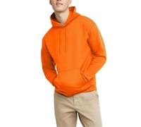 Hanes Men's P170 Hoody, Safety Orange, 4XL