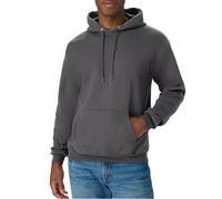 Hanes Men's Sweatshirt, EcoSmart Fleece Hoodie, Cotton-Blend Fleece Hooded Sweatshirt, Plush Fleece Pullover Hoodie, Smoke Gray, XX-Large