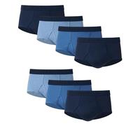 Hanes Mens Tagless Briefs, Soft Moisture Wicking Underwear, Tagless, 7-Pack, Blue - 7 Pack, M