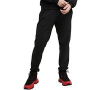 Hanes Men's Ultimate Cotton Pant, Black, Large