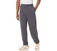 Hanes Men's Ultimate Cotton Pant, Charcoal Heather, X-Large