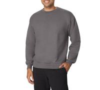 Hanes Men's, Heavyweight Fleece Sweatshirt, Crewneck Pullover, Oxford Grey, M