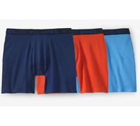 Hanes Mens X-Temp FreshIQ Novelty Boxer Brief 3 Pack, Molton Lava/Midieval Blue/Marina Blue, 7X-Large Big